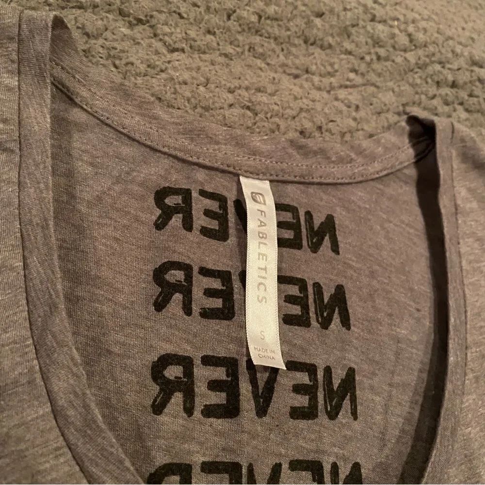 Fabletics Grey Tank Top - Picture 4 of 7